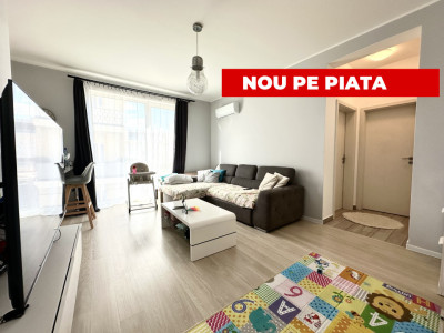 Apartament 2 camere, 48 mp utili, 12 mp terasa - zona Cora