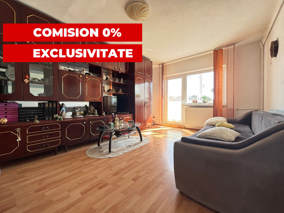 COMISION 0%-Apartament 3 camere, decomandat, 65 mp - zona Soarelui