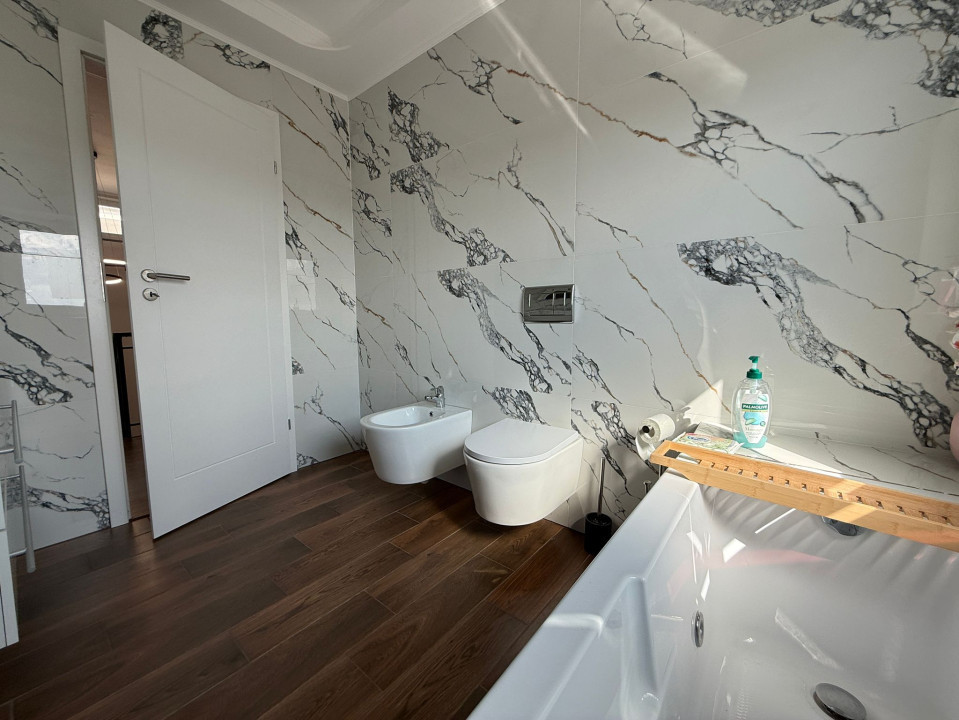 COMISION 0%-Duplex 5 camere, 128 mp, despartit prin camera tehnica in Mosnita