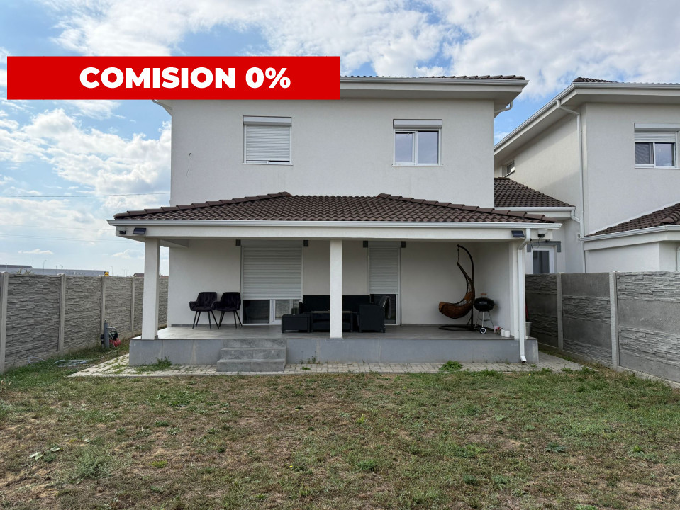 Duplex individual 5 camere, 128 mp utili, 340mp teren, Mosnita Noua