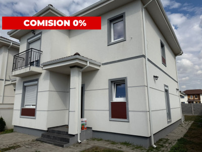 Duplex individual 5 camere, 128 mp utili, 340mp teren, Mosnita Noua