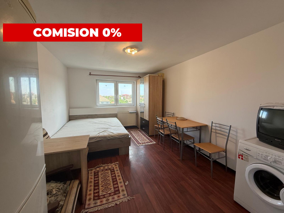 Garsoniera practica, 21 mp, etaj 4 - Zona Fratelia