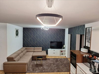 Apartament 2 camere, open space, etajul 1, 55mp utili - Giroc 