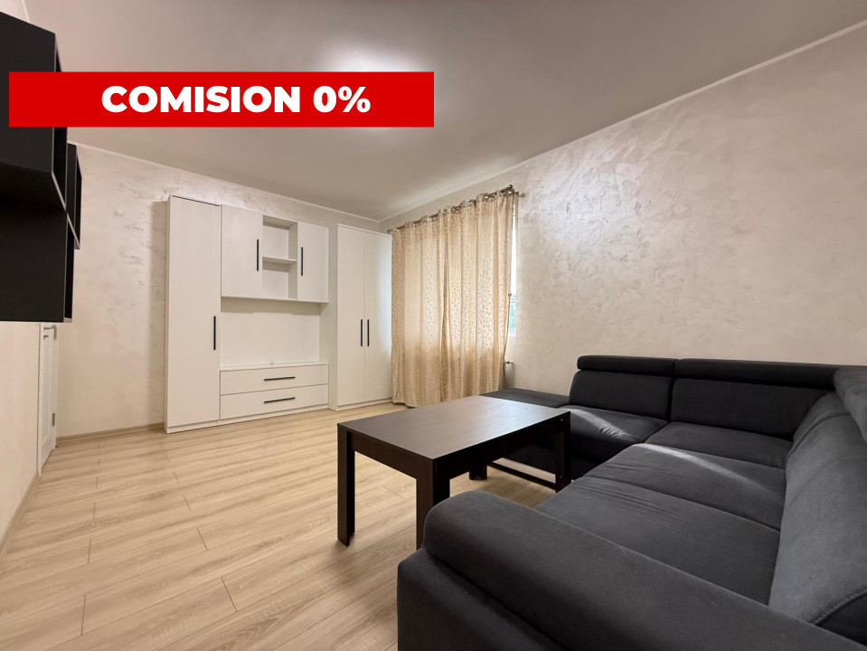 Apartament 2 camere, decomandat, cu GRADINA, COMISION 0% - Giroc