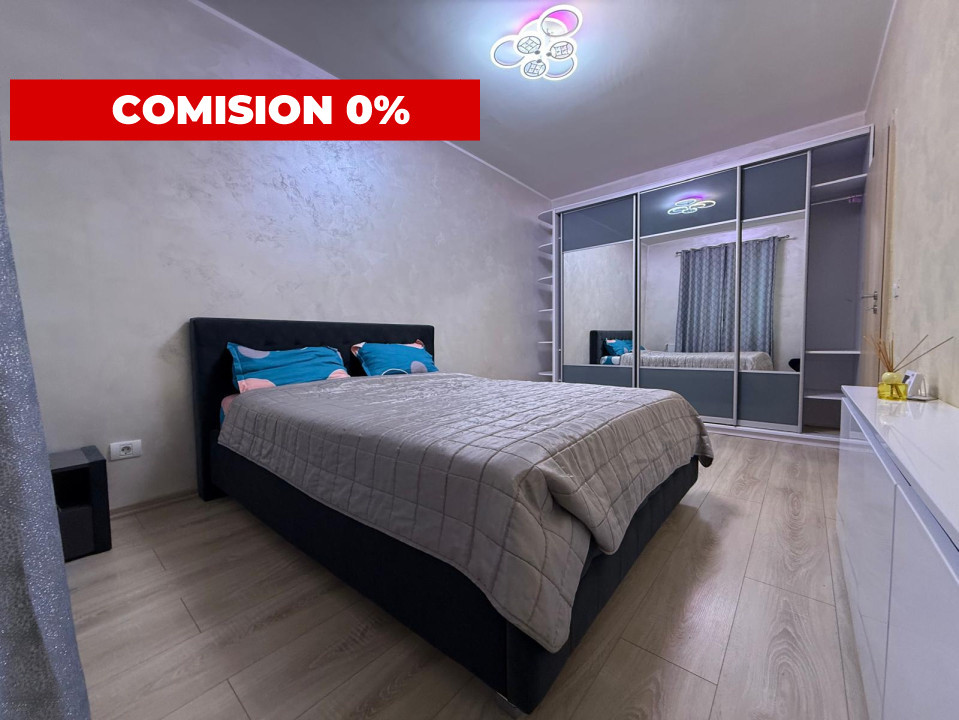 Apartament 2 camere, decomandat, cu GRADINA, COMISION 0% - Giroc