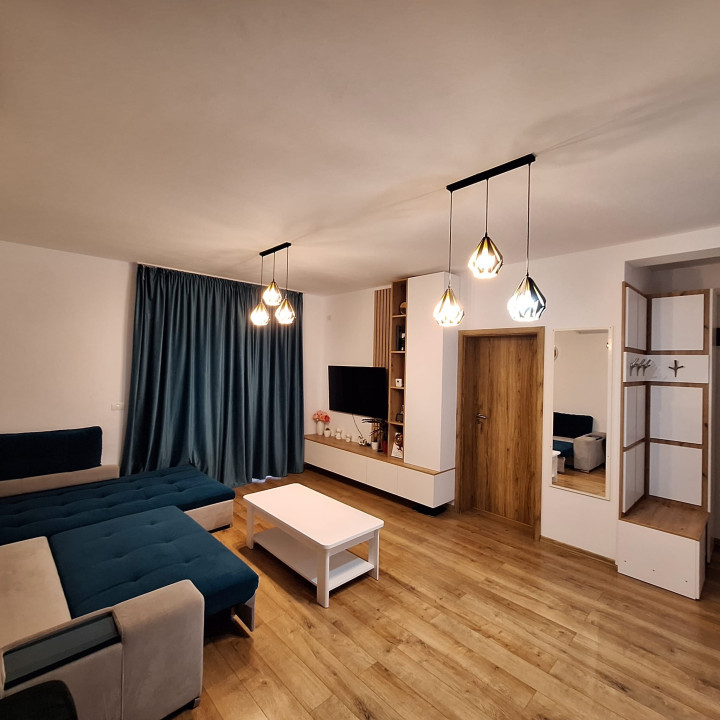 Apartament 2 camere, decomandat, 56mp, mobilat si utilat in Giroc