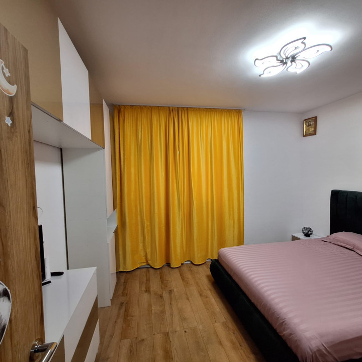 Apartament 2 camere, decomandat, 56mp, mobilat si utilat in Giroc