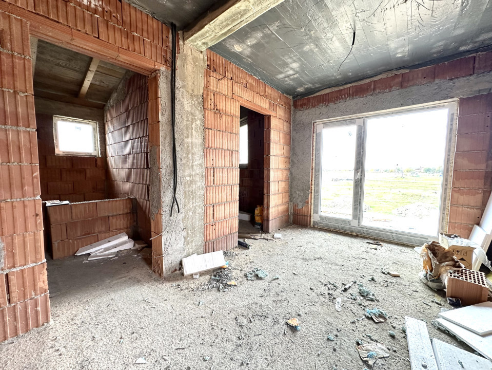 Duplex 4 camere, 117 mp utili, 300 mp teren - Ghiroda  