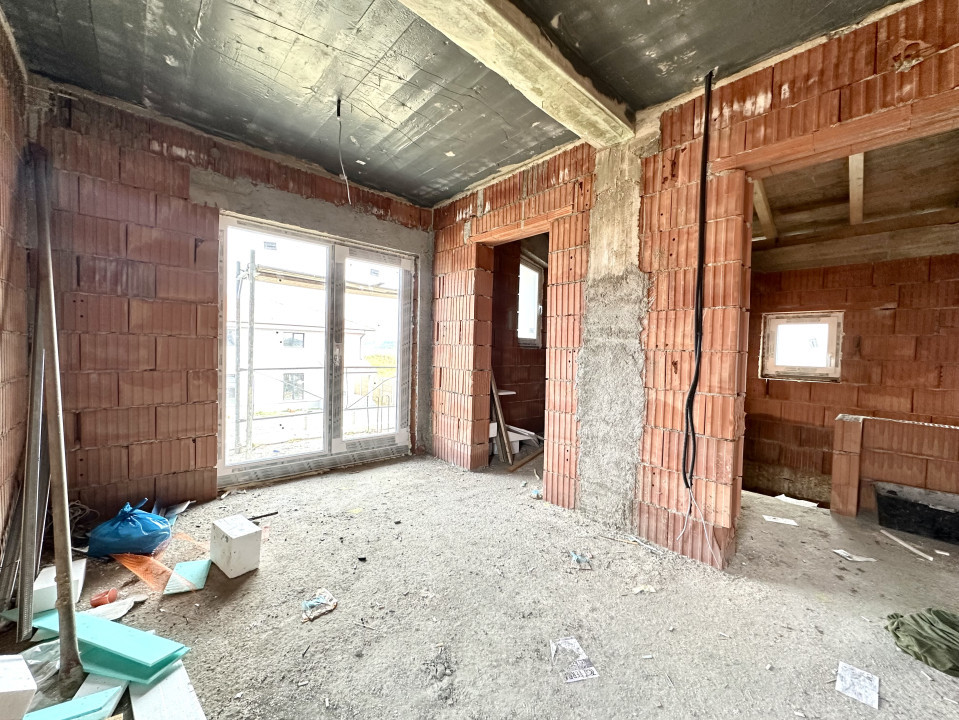 Duplex 4 camere, 117 mp utili, 300 mp teren - Ghiroda  