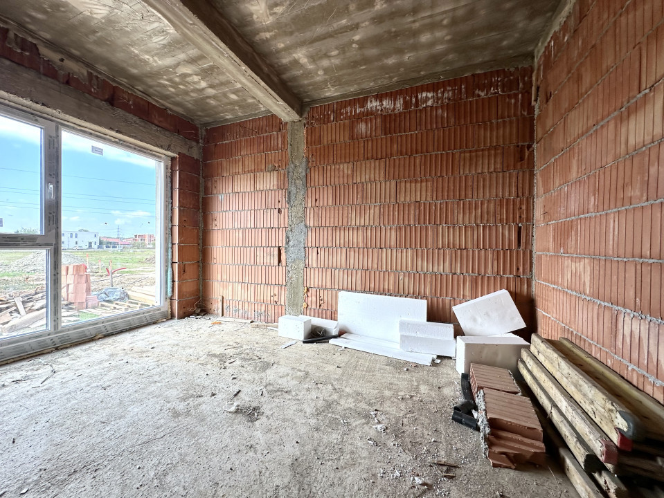 Duplex 4 camere, 117 mp utili, 300 mp teren - Ghiroda  