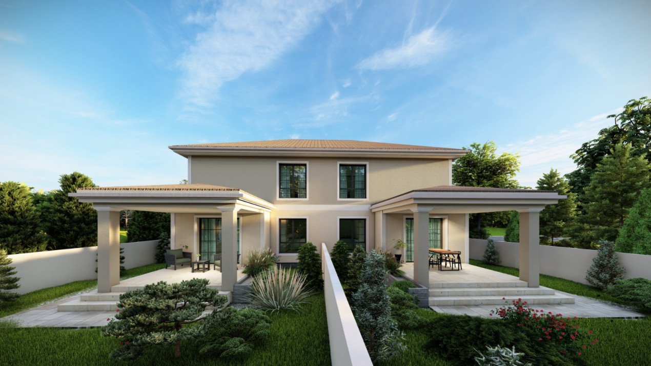 Duplex spatios, 5 camere, 125 mp utili, 450 mp teren - Dumbravita