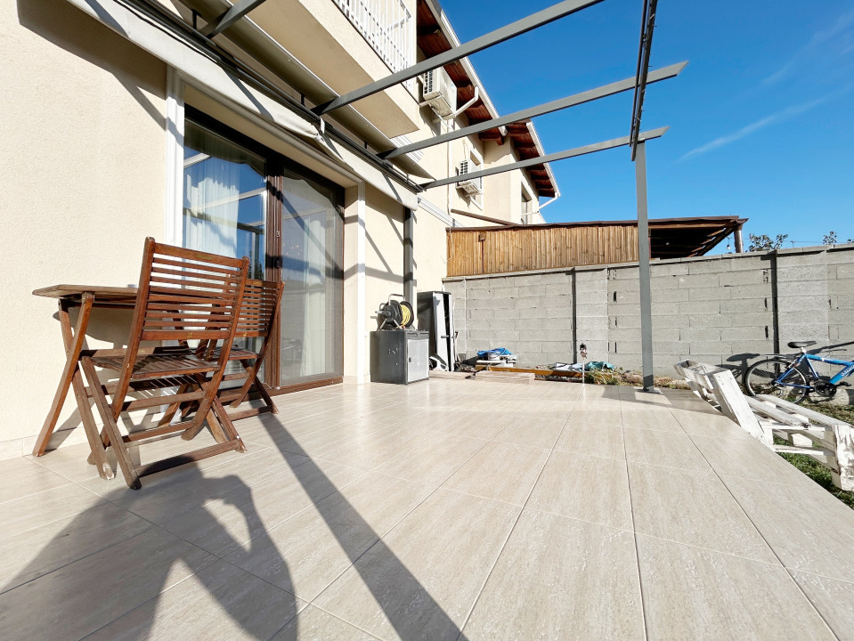 Duplex 3 camere, 90mp utili, 330 teren, mobilat utilat in Mosnita Noua