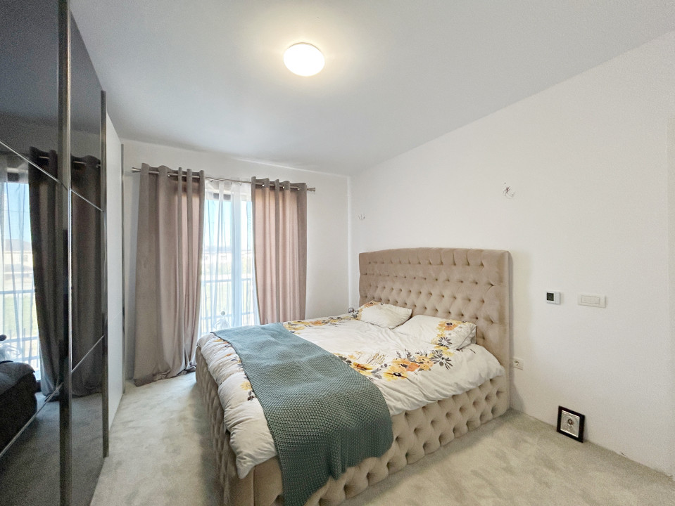 Duplex 3 camere, 90mp utili, 330 teren, mobilat utilat in Mosnita Noua