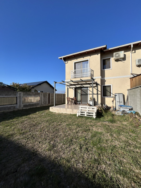 Duplex 3 camere, 90mp utili, 330 teren, mobilat utilat in Mosnita Noua