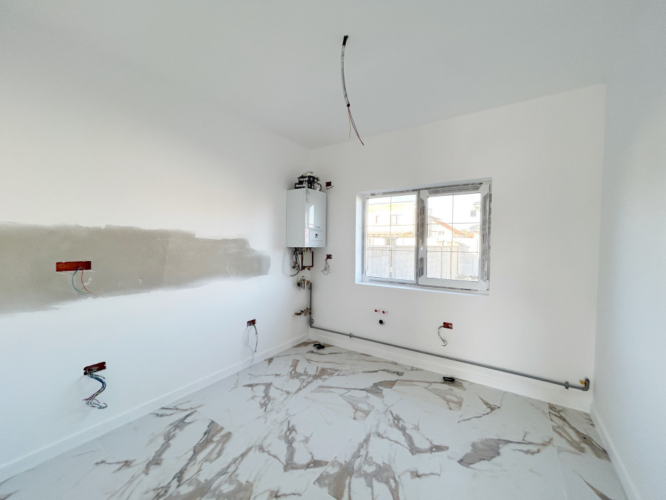 Duplex 5 camere, 128mp utili, 300mp teren in Mosnita Noua, zona ESO