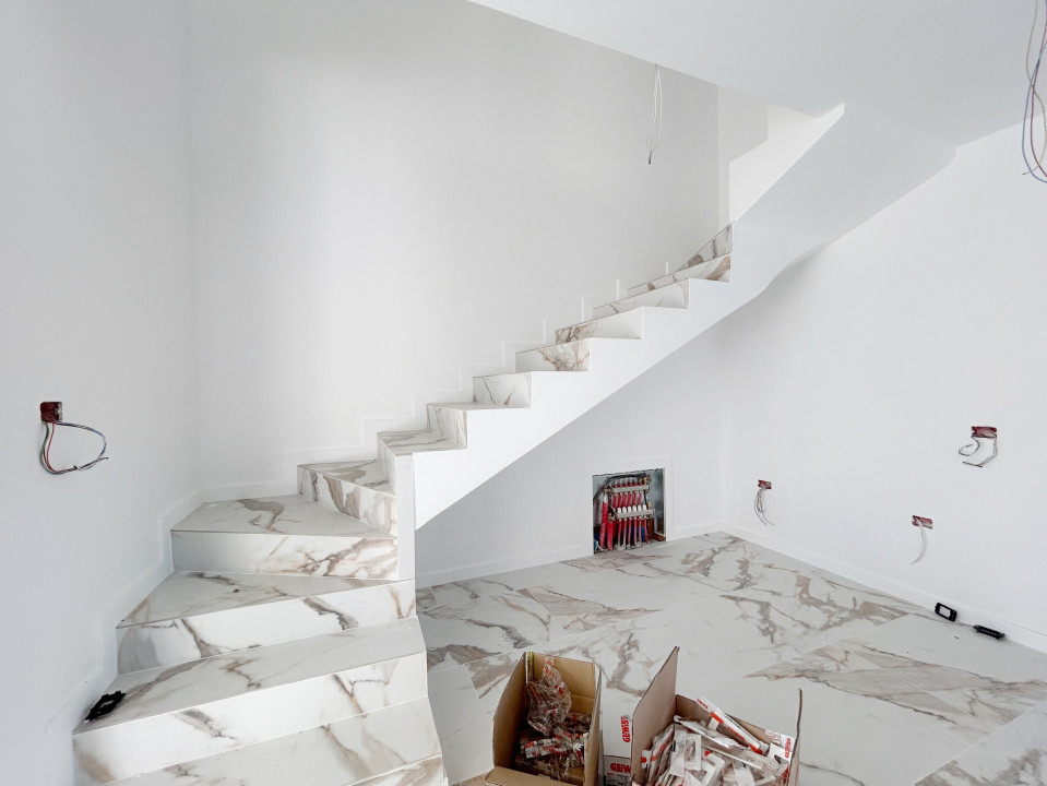 Duplex 5 camere, 128mp utili, 300mp teren in Mosnita Noua, zona ESO