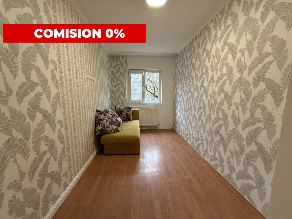 COMISION 0% Apartament spatios, 3 camere, decomandat, parter - Lipovei
