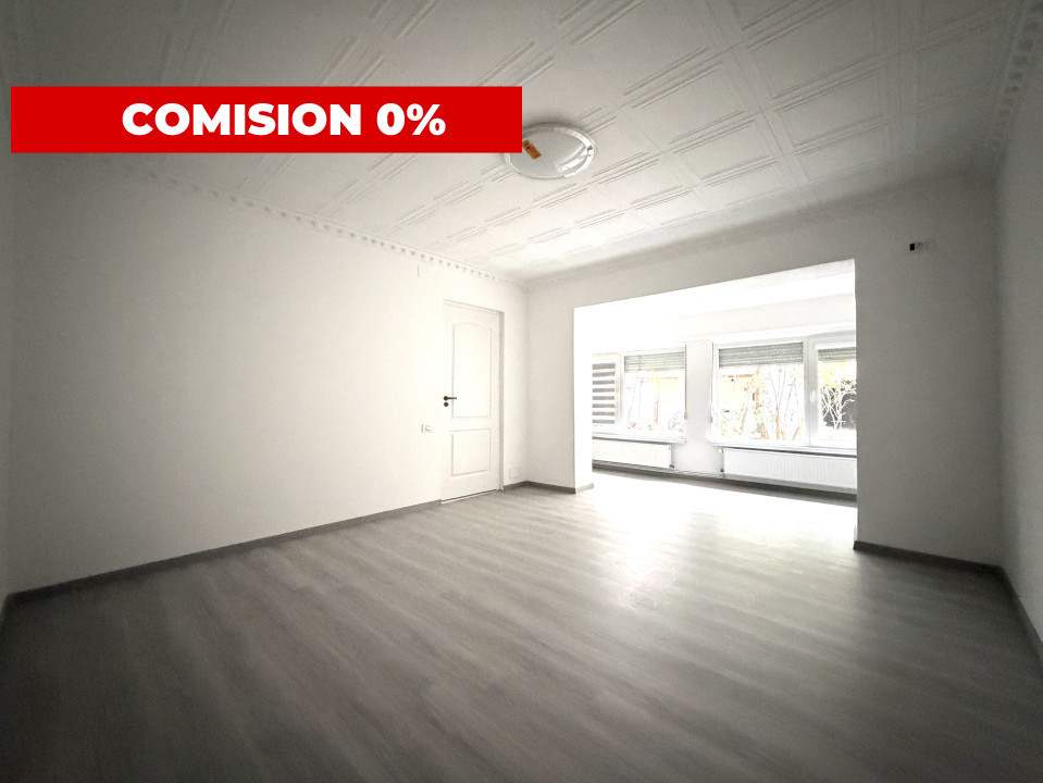 Apartament 2 camere, 48 mp utili, parter,  COMISION 0% - Piata Balcescu