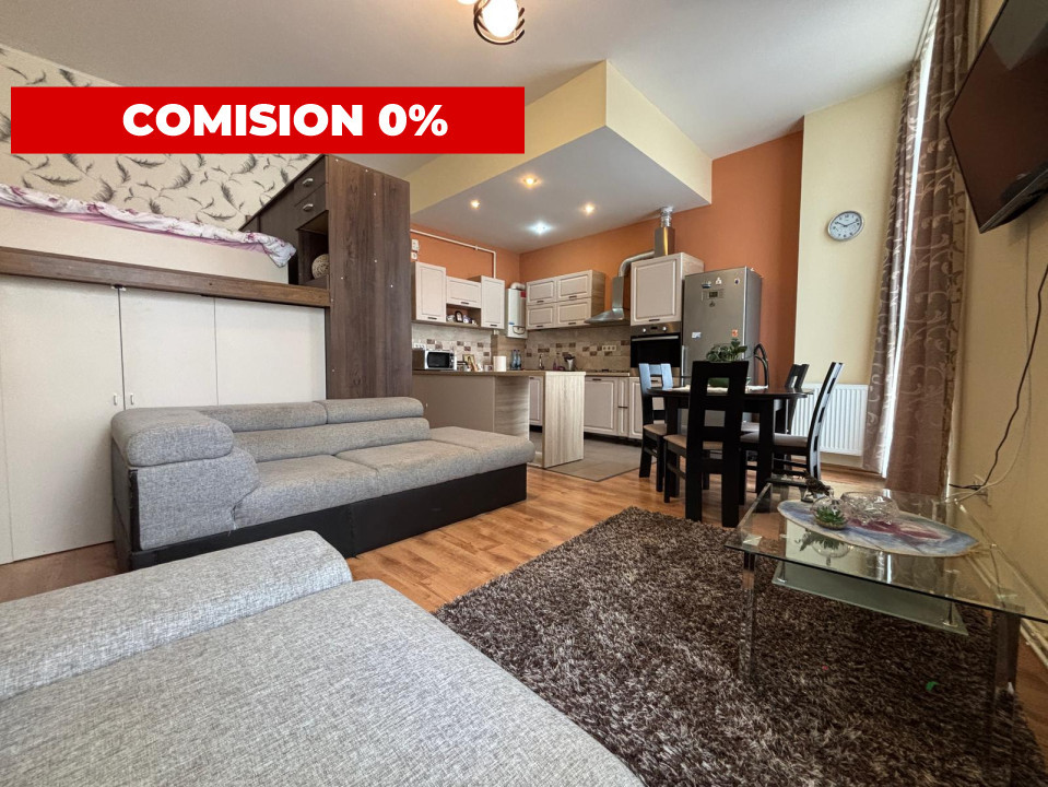 Apartament modern, etaj 1, 42 mp - URANUS PLAZA - COMISION 0%