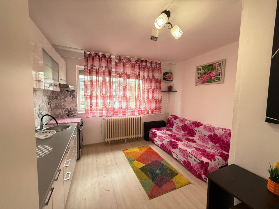 Apartament practic cu o camera, 20 mp, etaj 4 - Soarelui