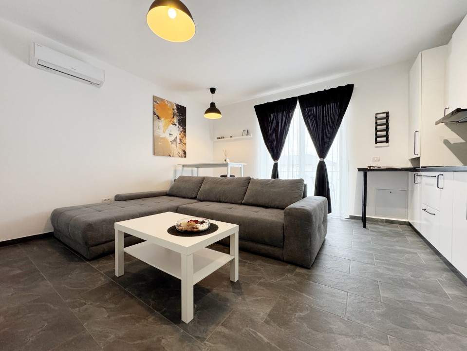 Apartament cu o camera, 30mp utili + balcon 6mp -Giroc 