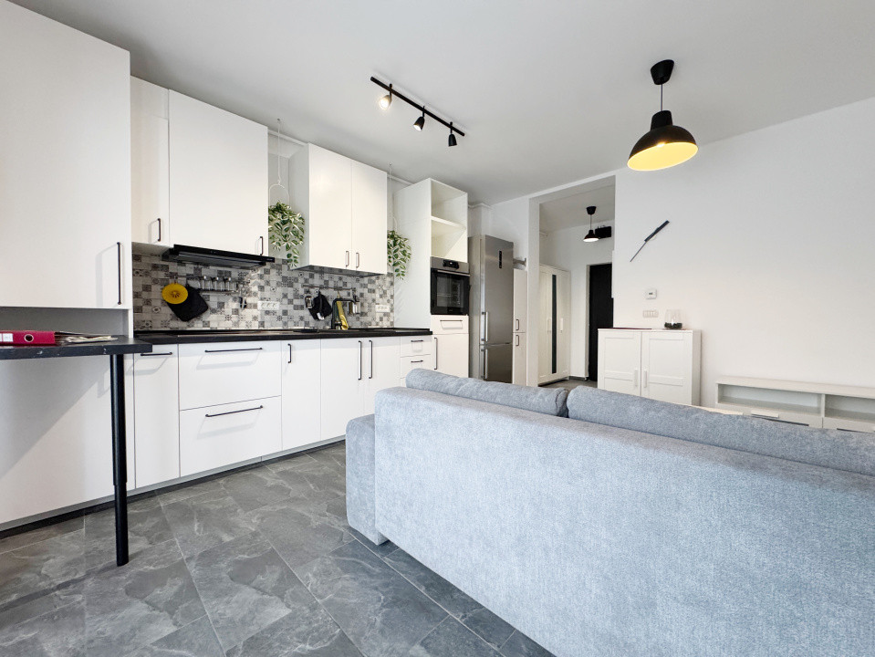 Apartament cu o camera, 30mp utili + balcon 6mp -Giroc 