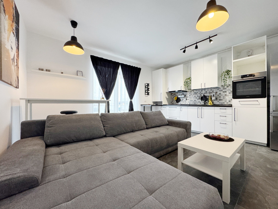 Apartament cu o camera, 30mp utili + balcon 6mp -Giroc 