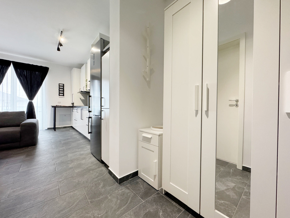 Apartament cu o camera, 30mp utili + balcon 6mp -Giroc 