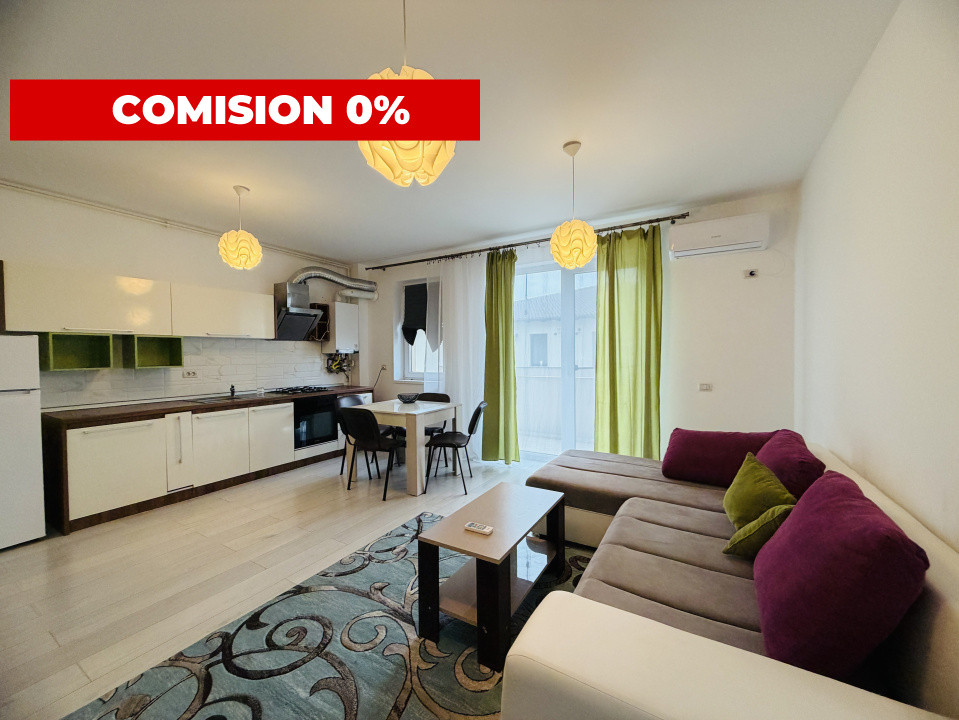 COMISON 0% Apartament 2 camere, open space, 47mp zona Girocului - ESO