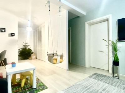 Apartament 2 camere, mobilat si utilat, 60 mp utili - zona Cora