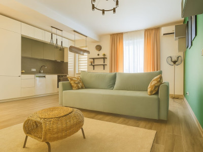 Apartament 2 camere, open space, 50mp, etajul 2/3 in Giroc 