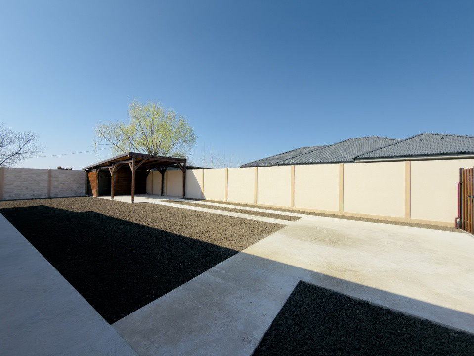 Casa individuala,410mp teren, 83mp utili+20mp terasa, Sanmihaiu Roman 