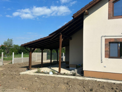 Casa individuala 4 camere, 405mp teren, 120mp utili - Utvin 