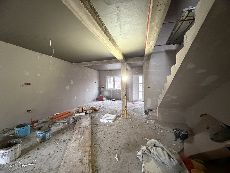 Duplex modern 4 camere, 95mp utili, 313 teren in Mosnita Veche