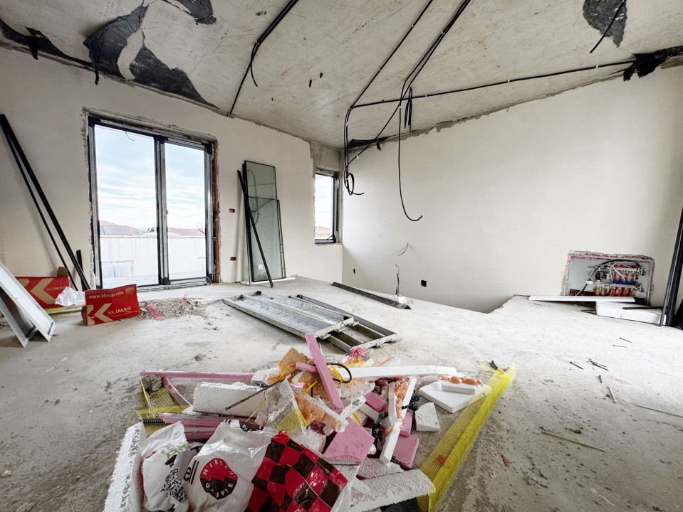 Casa individuala 4 camere, 3bai, 110mp utili, P+2 in Giroc