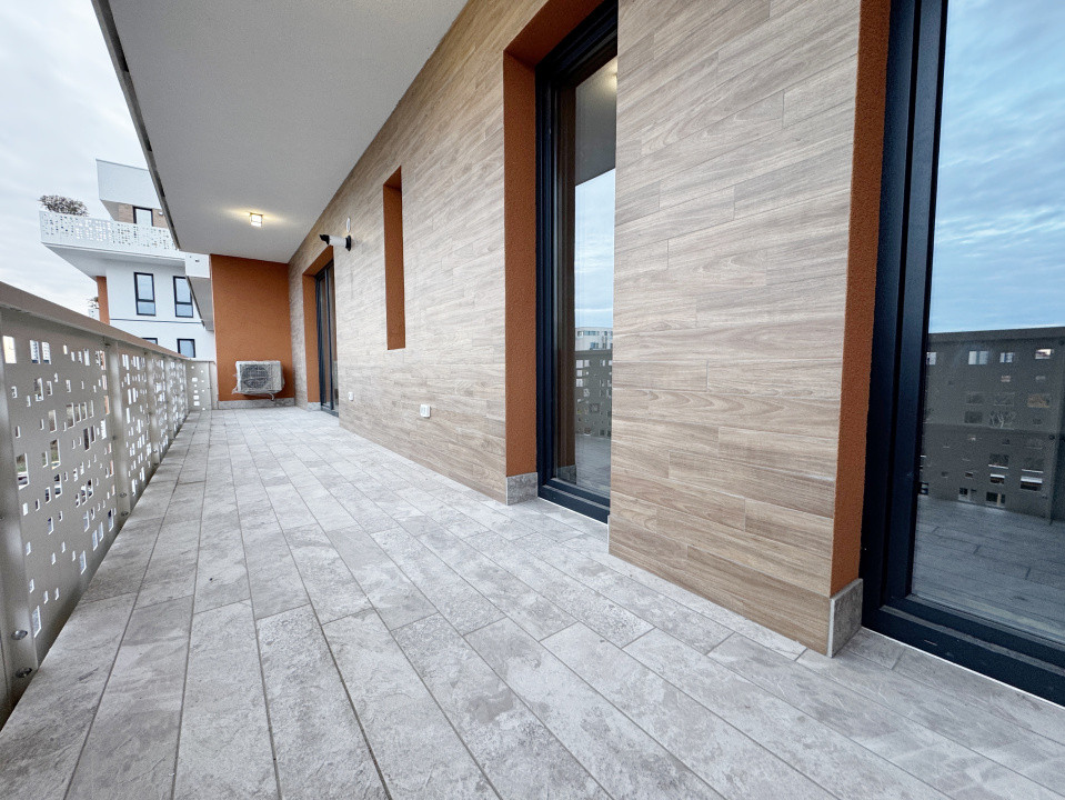 Apartament 2 camere, decomandat, 53mp utili +23mp terasa -Torontalului