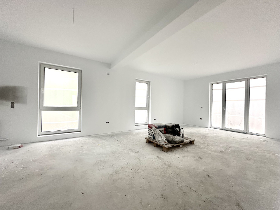 Apartament modern, 3 camere, 2 bai,  79 mp utili - Dumbravita