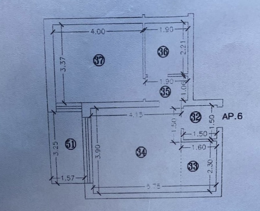 Apartament 2 camere, 41,9 mp utili, mobilat si utilat - Ghiroda