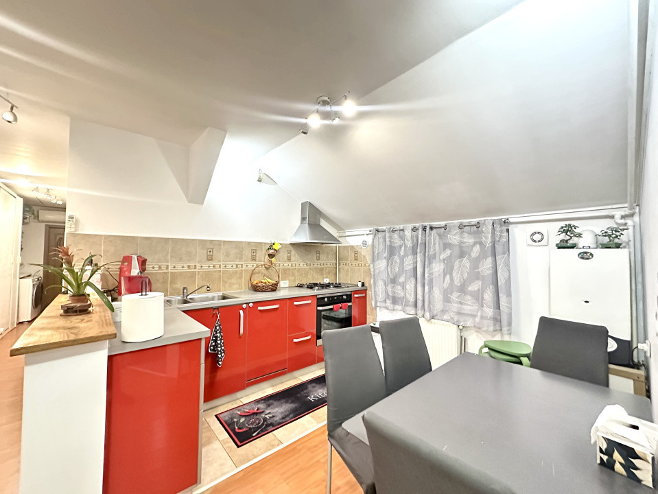 Apartament 3 camere, mobilat/utilat, 59 mp utili - zona Aradului 