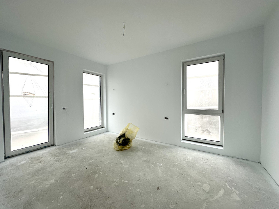 Apartament modern, 3 camere, 2 bai, 79 mp utili + gradina - Dumbravita