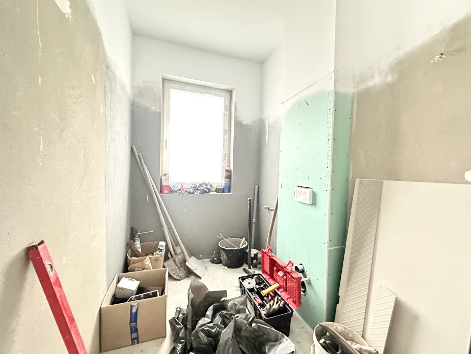 Apartament modern, 3 camere, 2 bai, 79 mp utili + gradina - Dumbravita