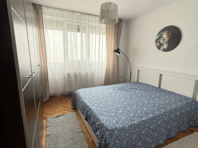 Apartament 2 camere, 47 mp utili + balcon, mobilat - zona Garii
