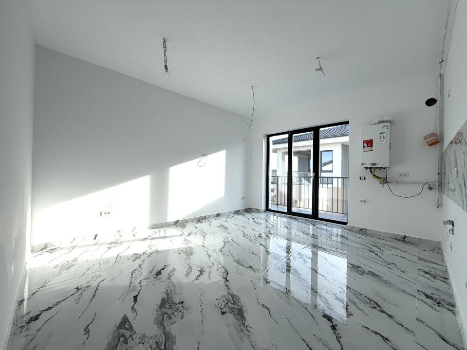 Apartament 2 camere, open-space, 53 mp, etaj 3 - Esso Giroc