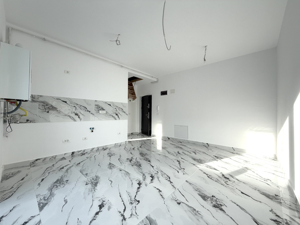 Apartament 2 camere, open-space, 53 mp, etaj 3 - Esso Giroc