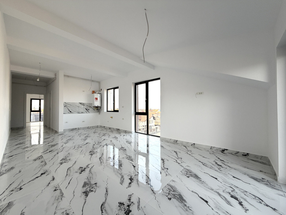 Apartament cu 2 camere, 38 mp, etaj 3 - Esso Giroc