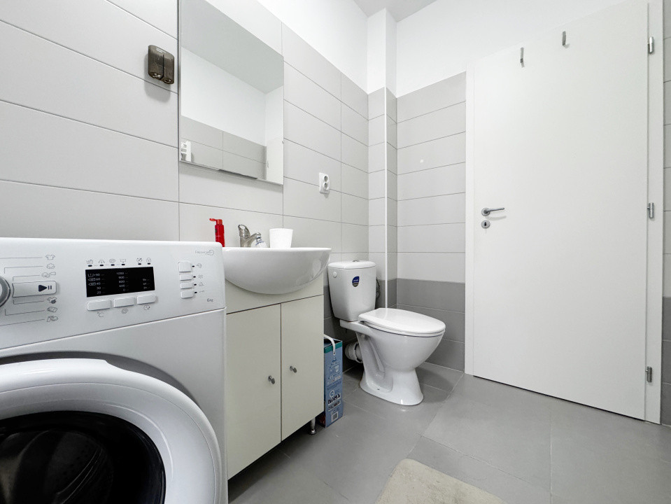 Apartament 2 camere, decomandat,48mp utili+4mp balcon, etaj 1/3-Giroc