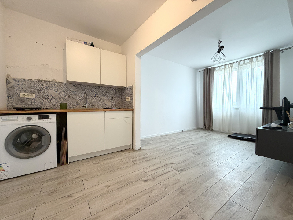 Apartament 2, 33 mp utili, etaj 1/4, renovat recent - Steaua