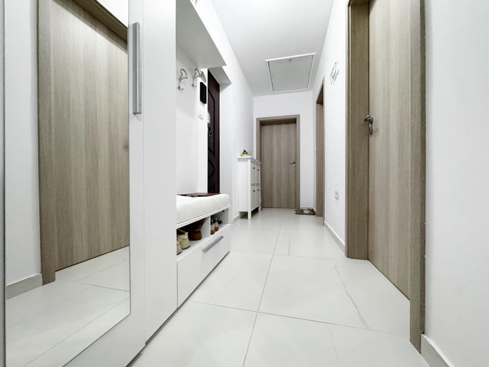 Apartament 2 camere, decomandat, 48mp utili + 4mp balcon -Giroc