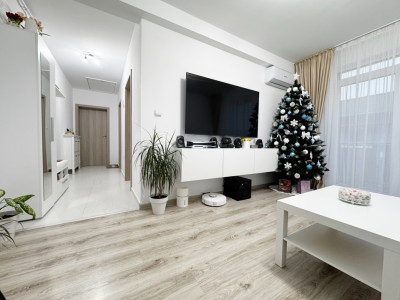 Apartament 2 camere, decomandat, 48mp utili + 4mp balcon -Giroc