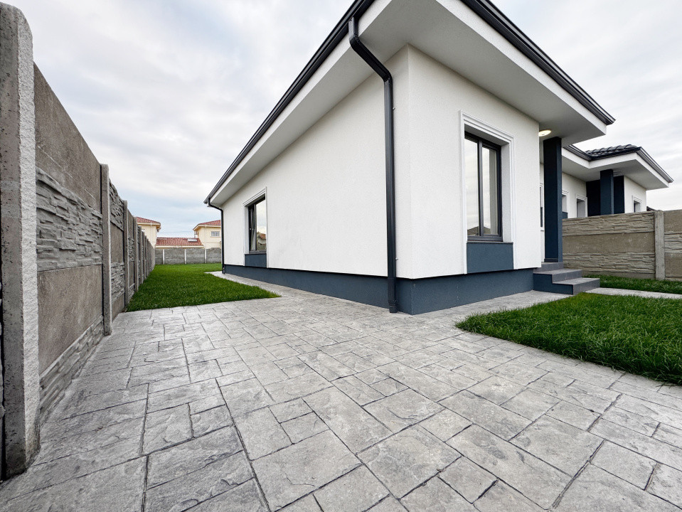 Duplex 3 camere, 340 teren, 75mp utili + 15mp terasa -Mosnita Noua